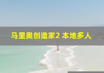 马里奥创造家2 本地多人